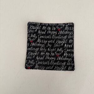 SET OF 6 FABRIC COASTER/TRIVET